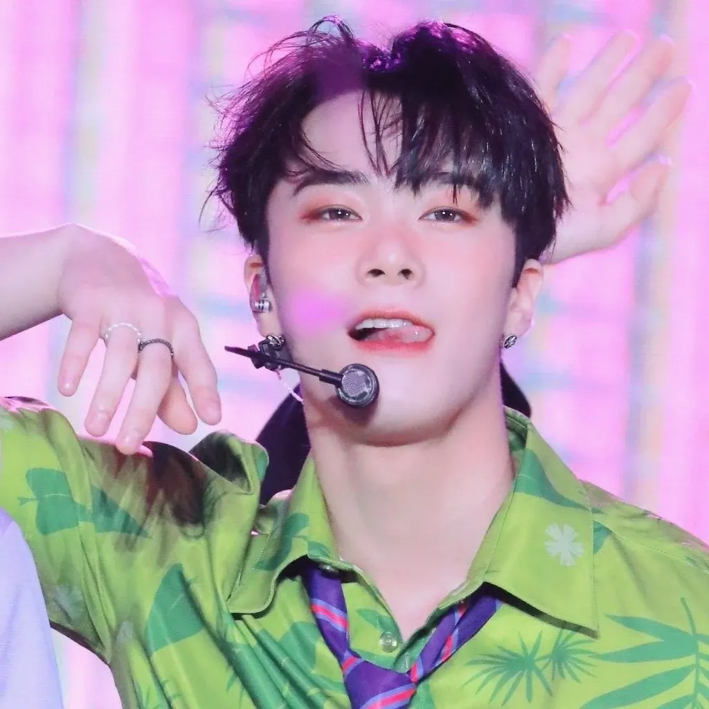 Recent activity shot of Moonbin (ASTRO)