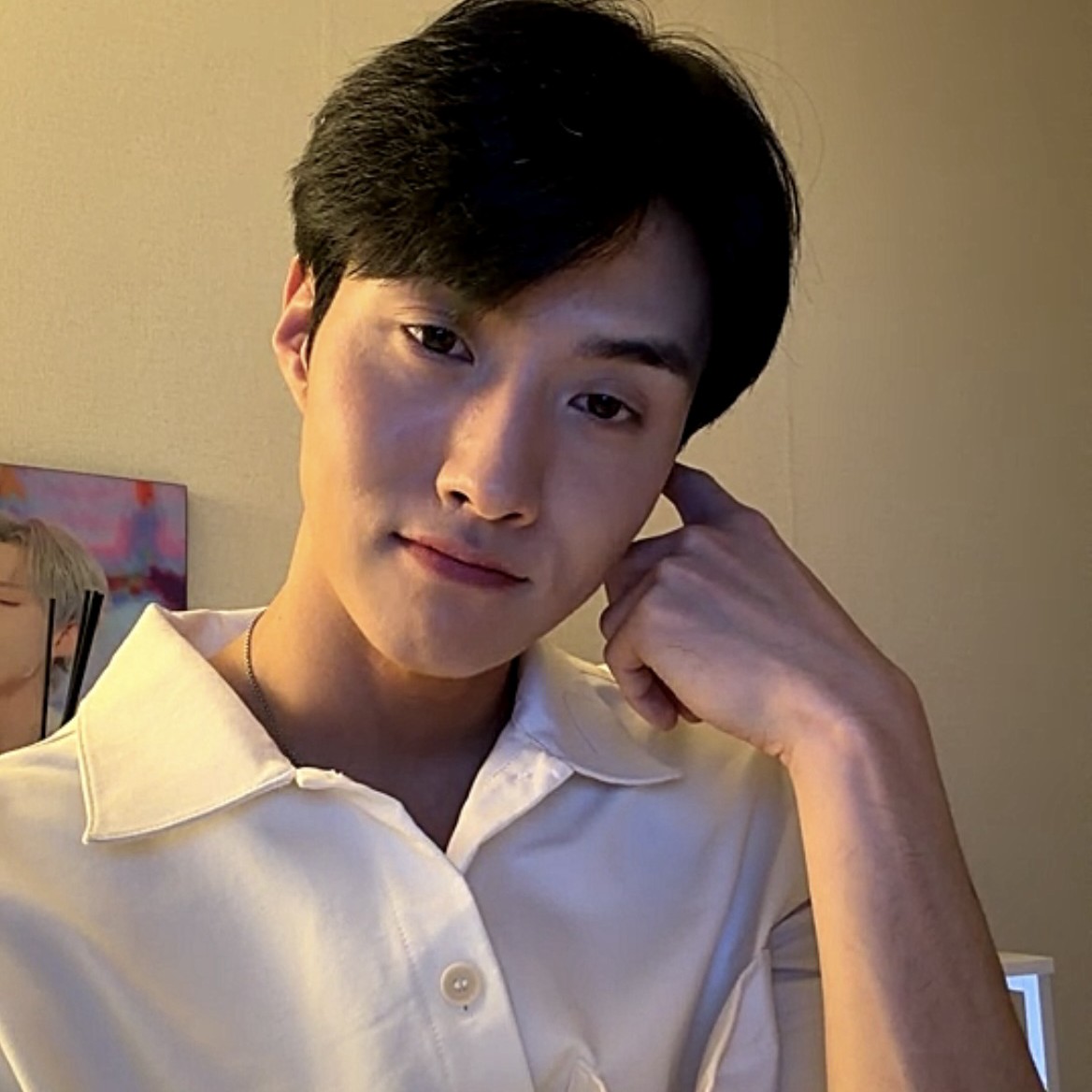 A moment captured by Yeoone (PENTAGON)'s fan