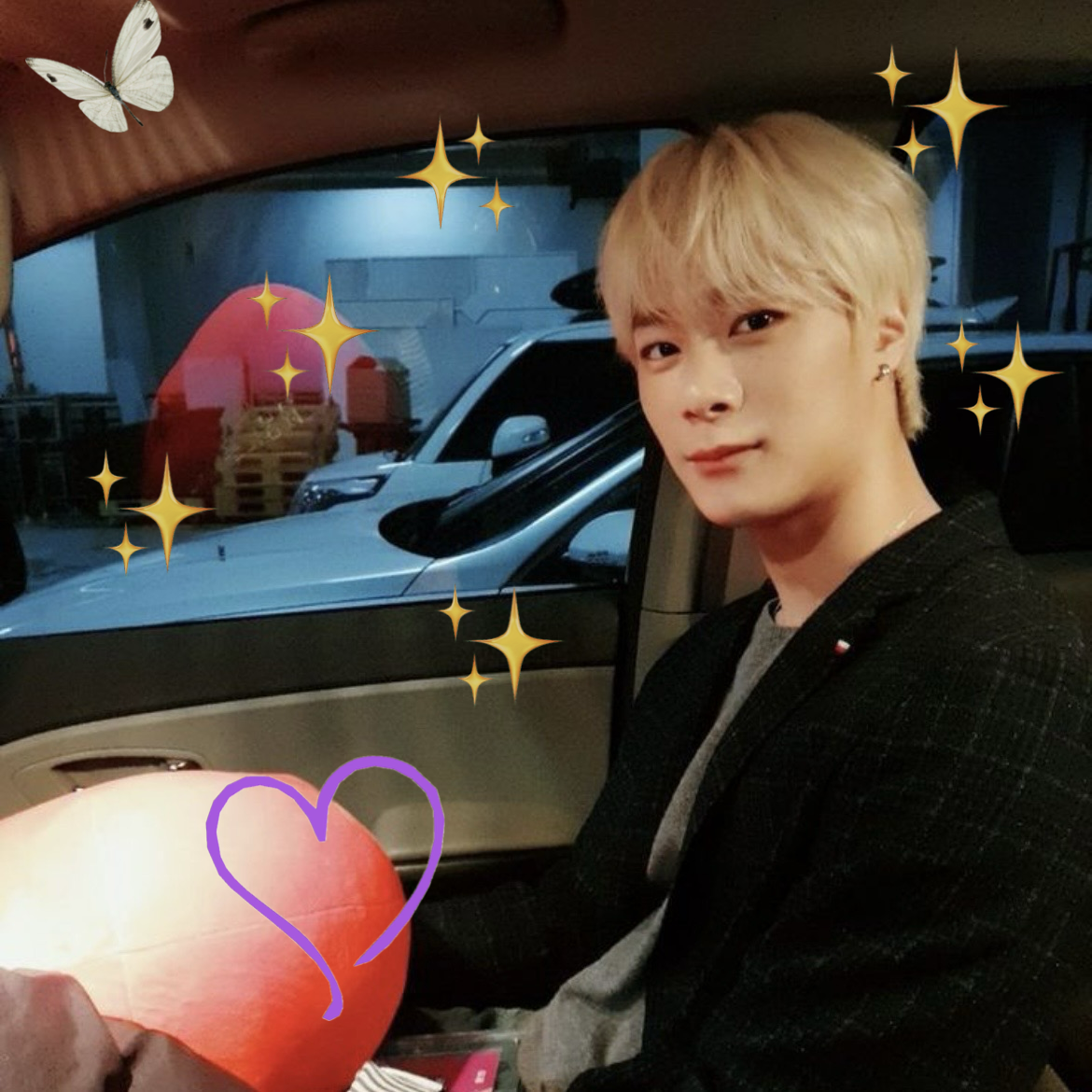 Recent activity shot of Moonbin (ASTRO)