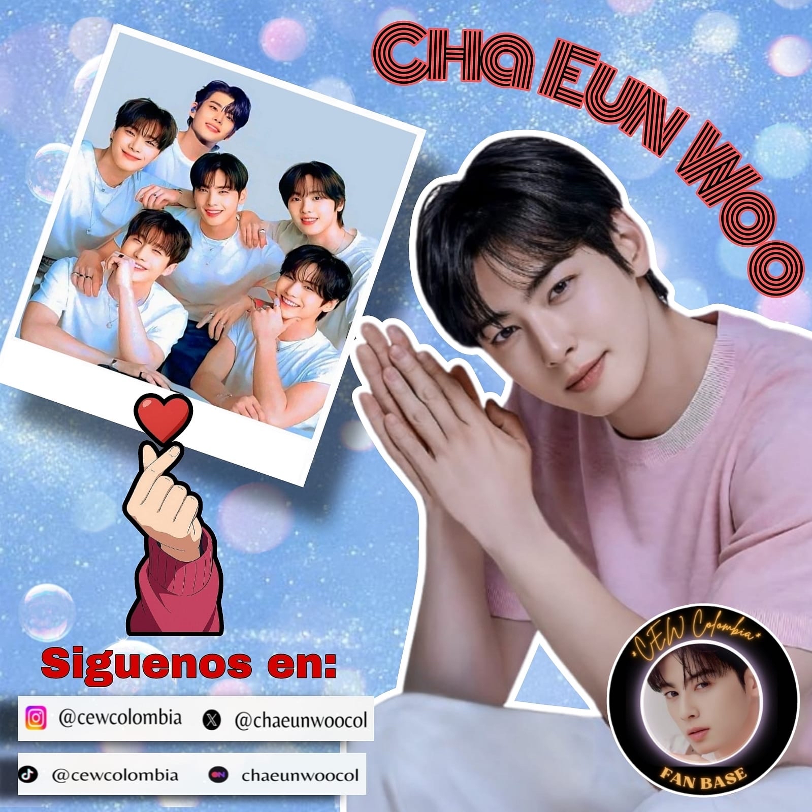 A moment captured by Eunwoo (ASTRO)'s fan