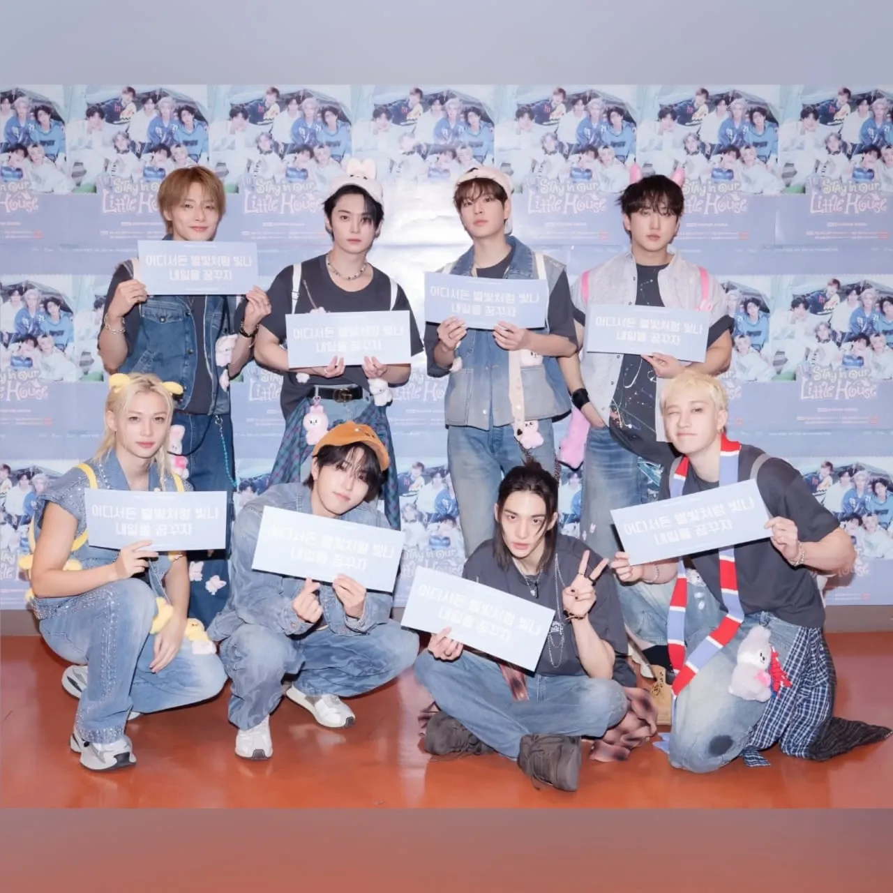 Stray Kids의 비하인드 컷