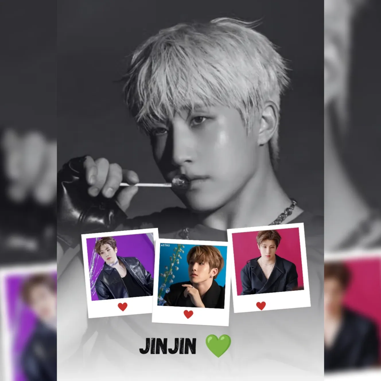 Recent activity shot of Jinjin (ASTRO)