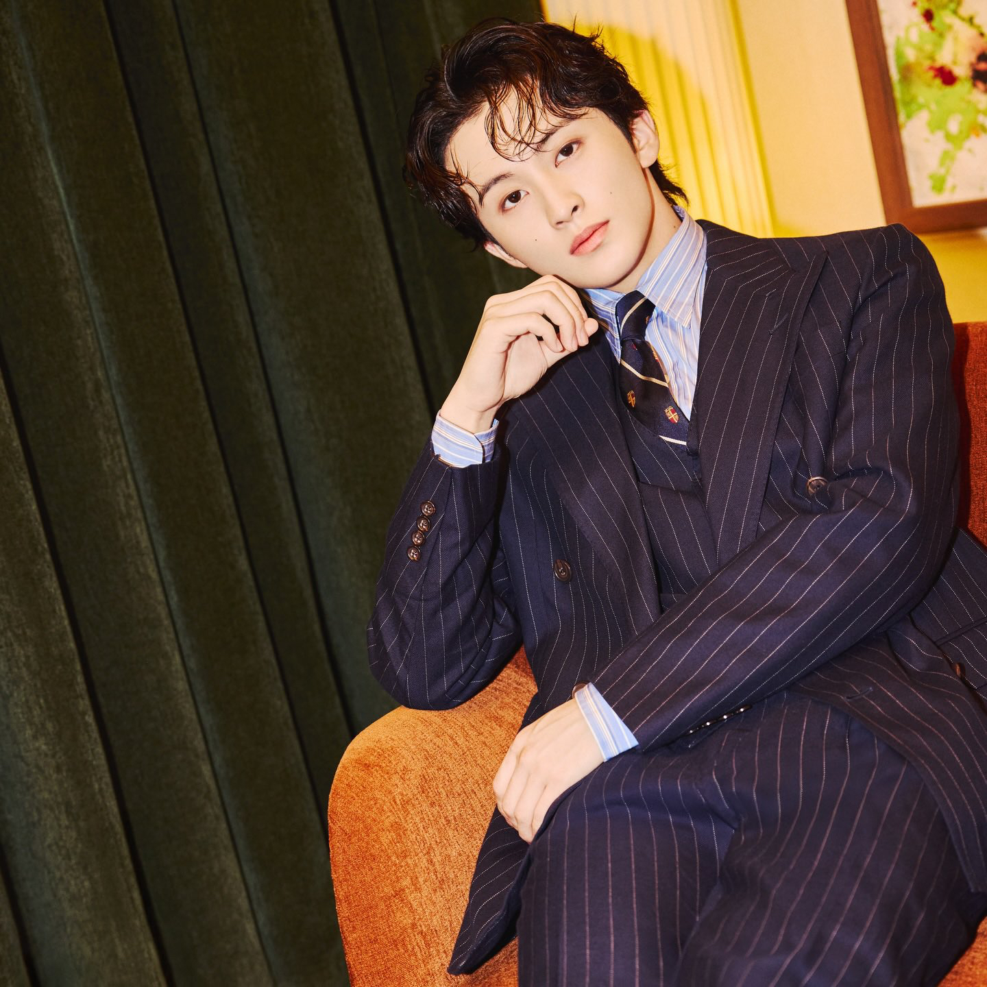 A moment captured by Mark (NCT 127, NCT DREAM)'s fan