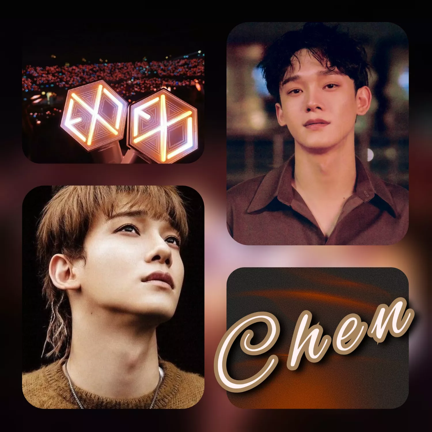 Potret di balik layar Chen (EXO)