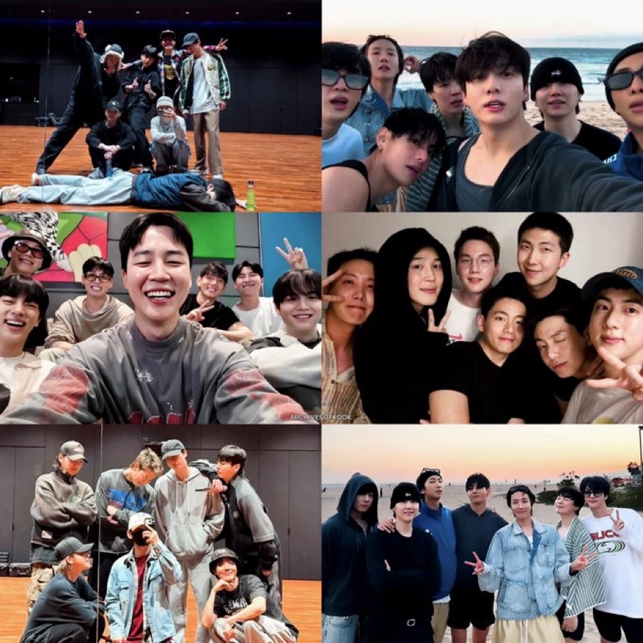 방탄소년단 최근 활동샷