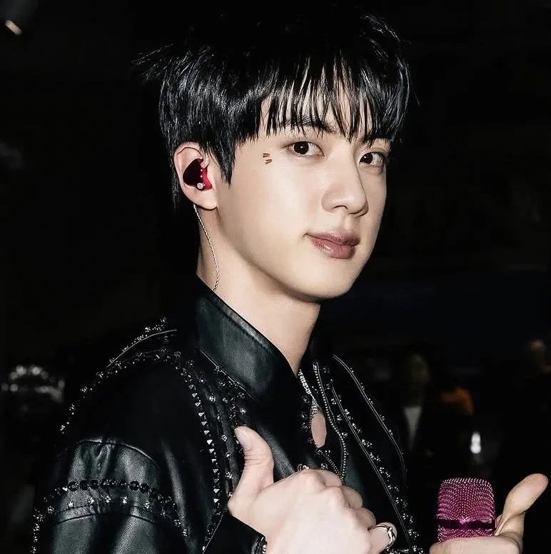 Recent activity shot of Jin (BTS)