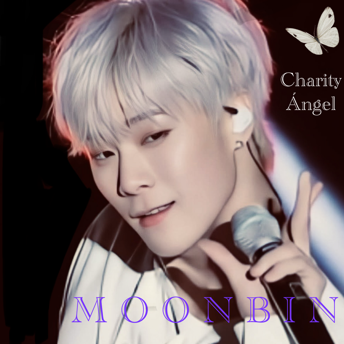 A moment captured by Moonbin (ASTRO)'s fan