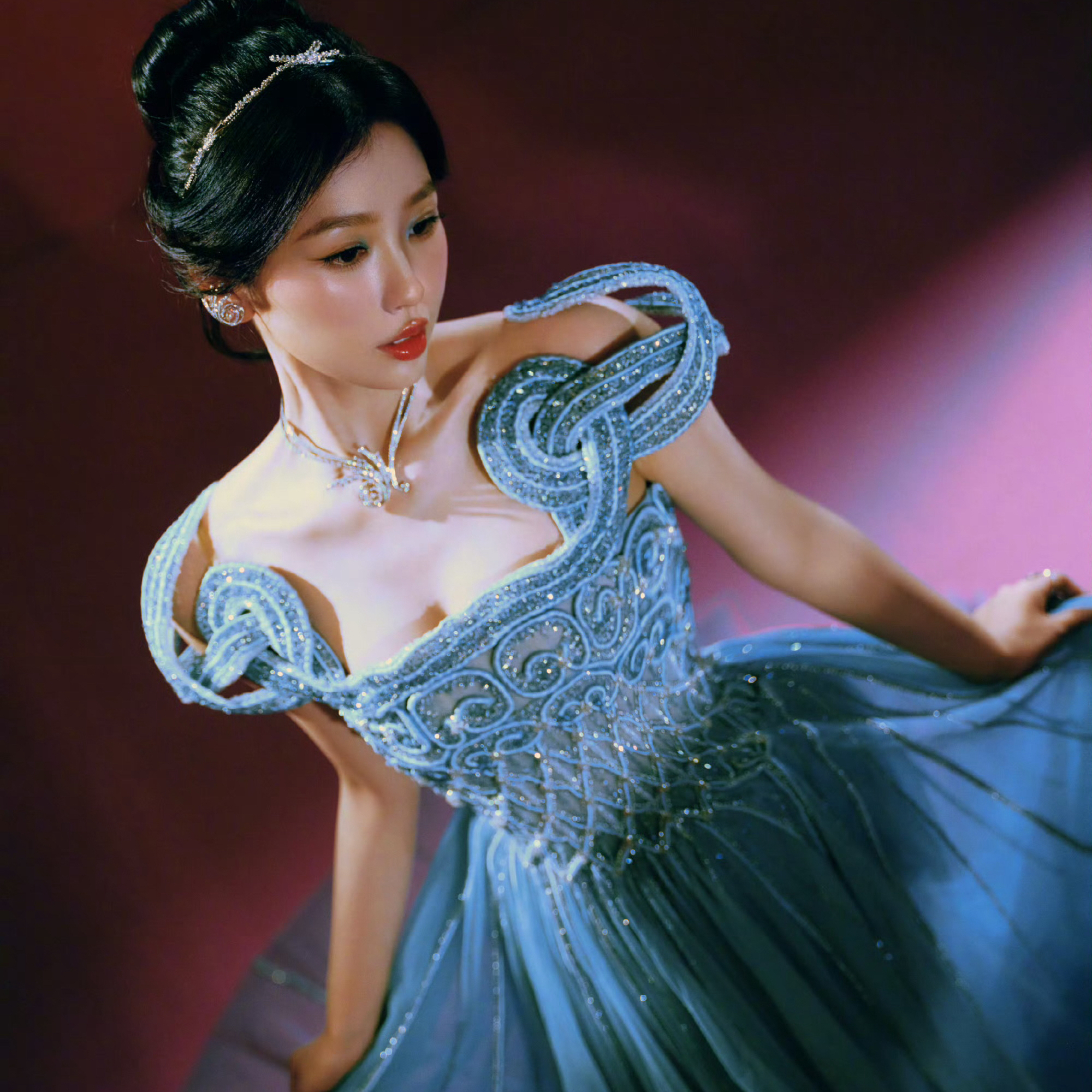 A moment captured by Esther Yu's fan