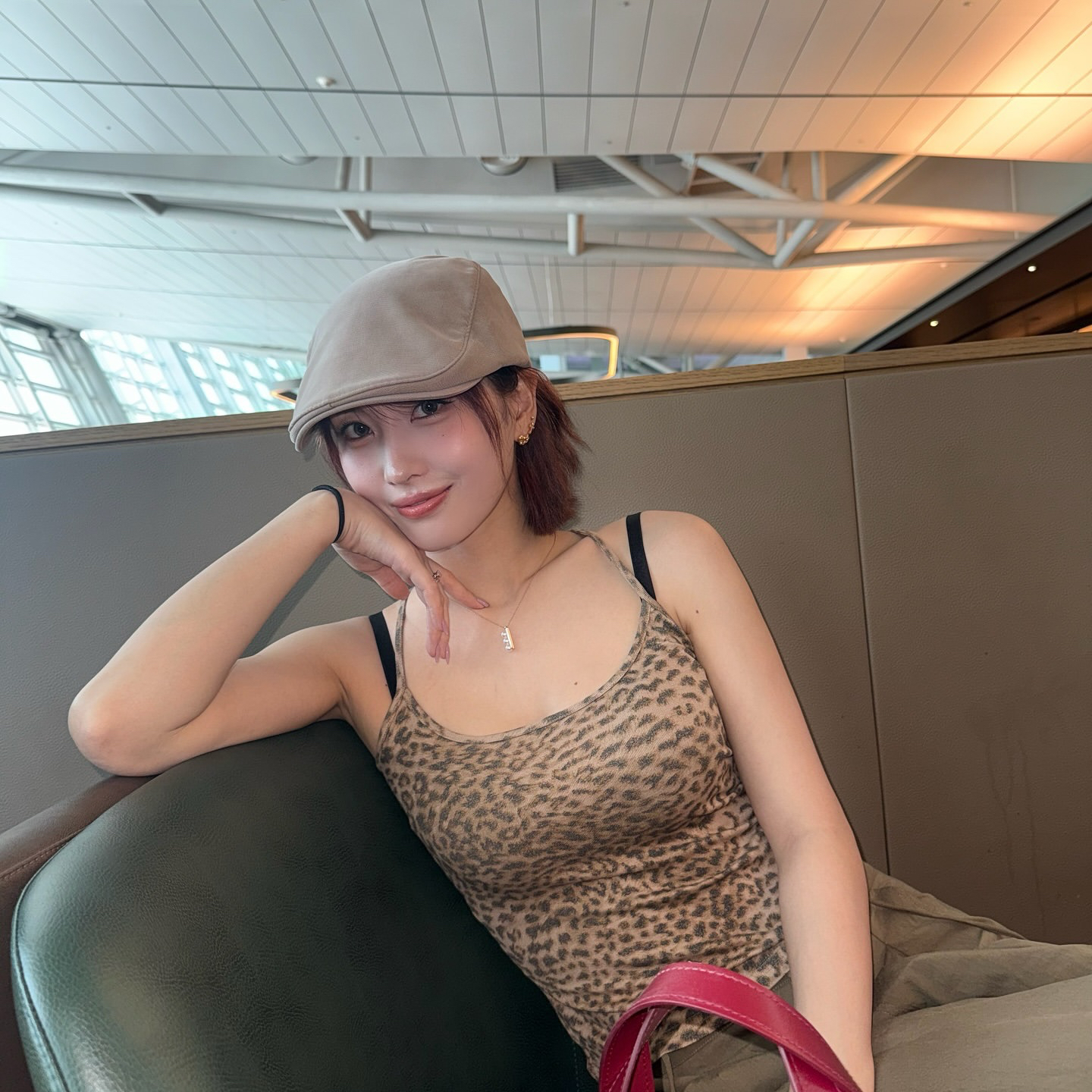 Recent activity shot of Momo (TWICE)