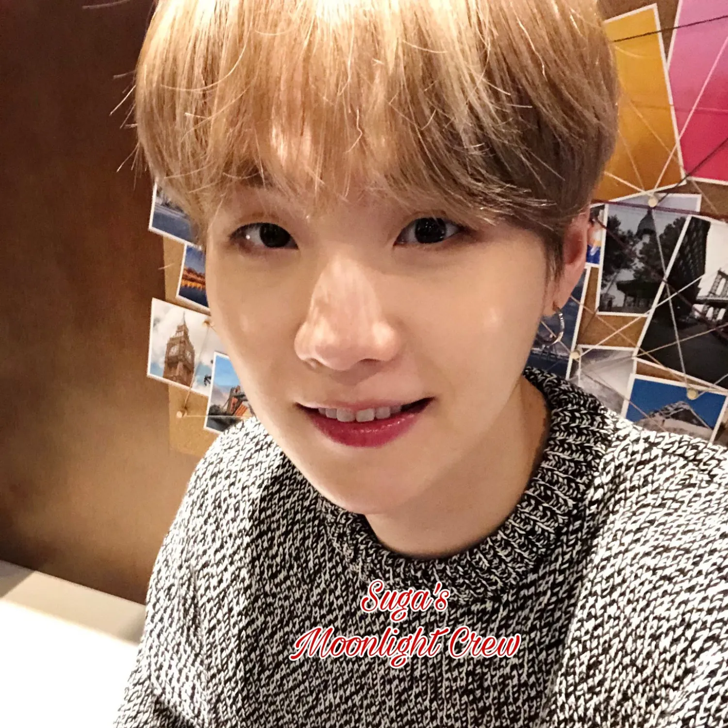 Foto aktivitas terbaru SUGA (BTS)