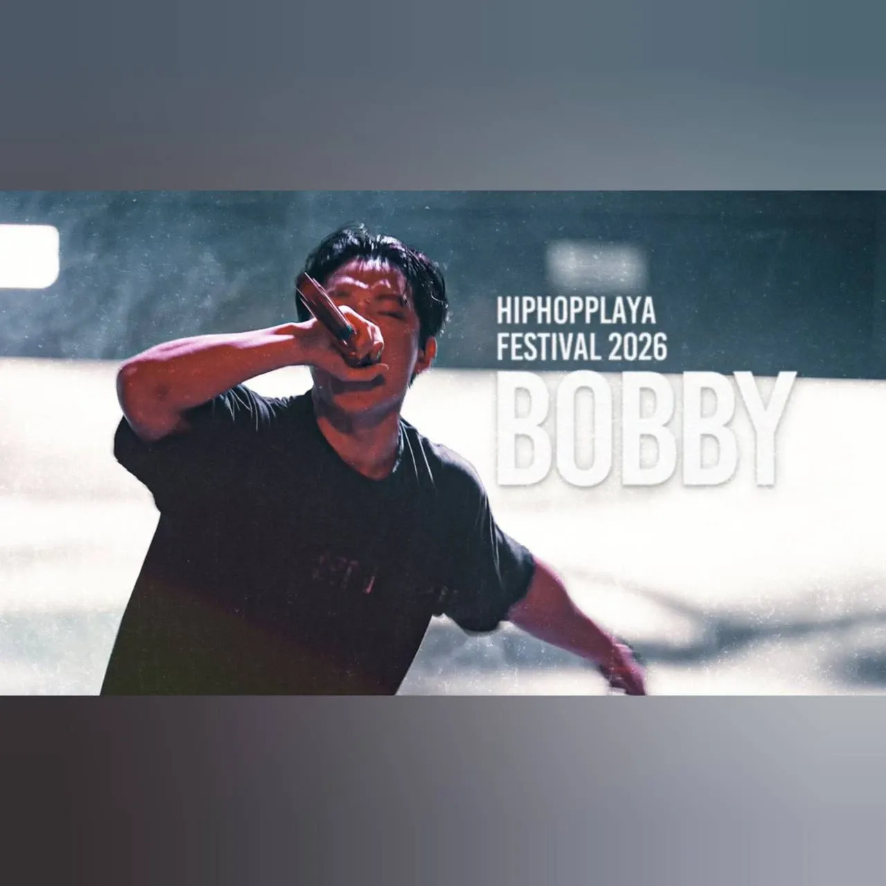 BOBBY (iKON)の舞台裏ショット