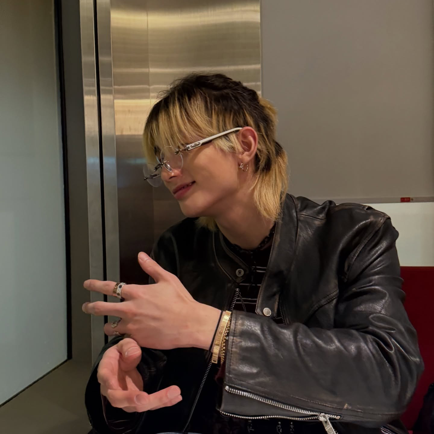 Behind-the-scenes cut of Hyunjin (Stray Kids)