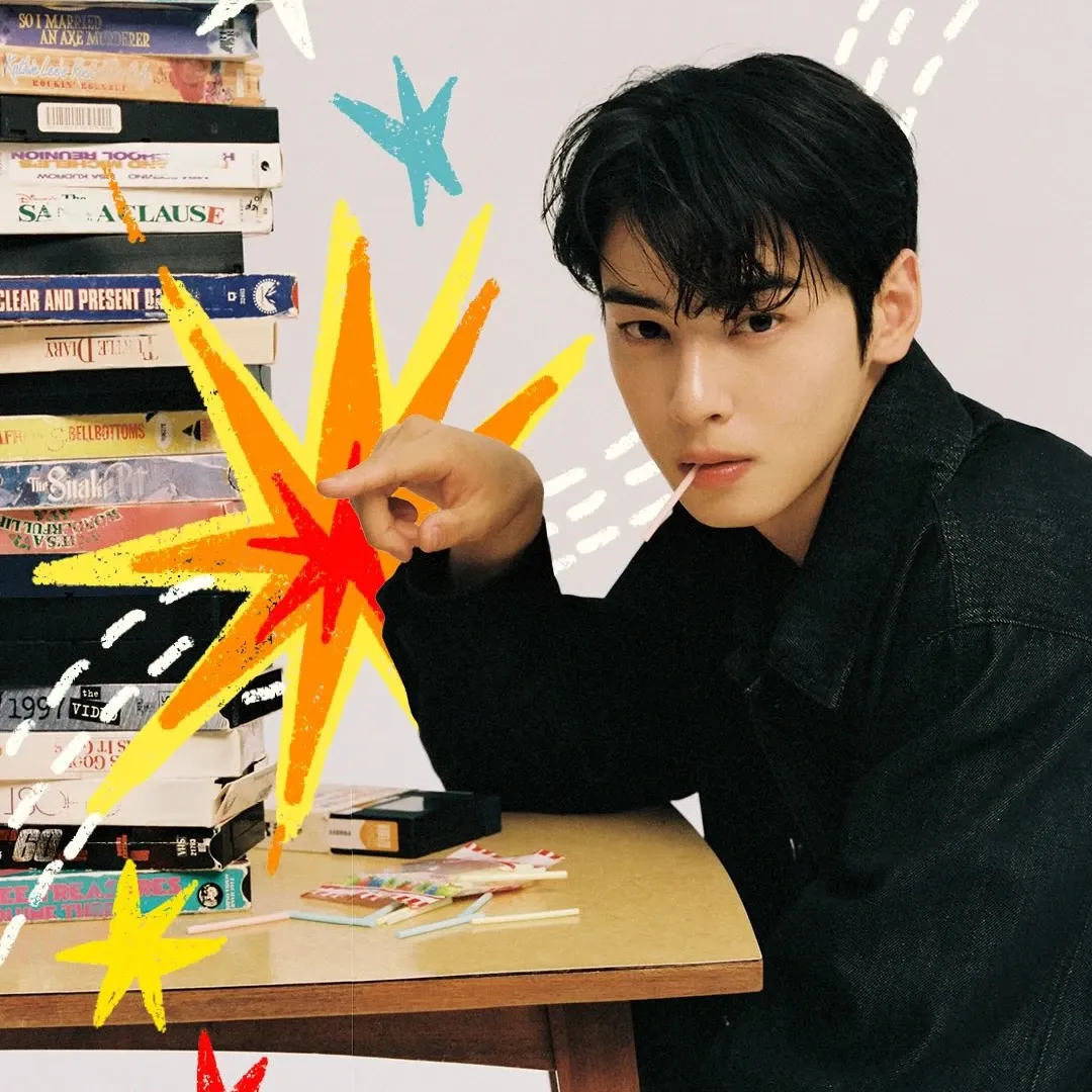Recent activity shot of Eunwoo (ASTRO)