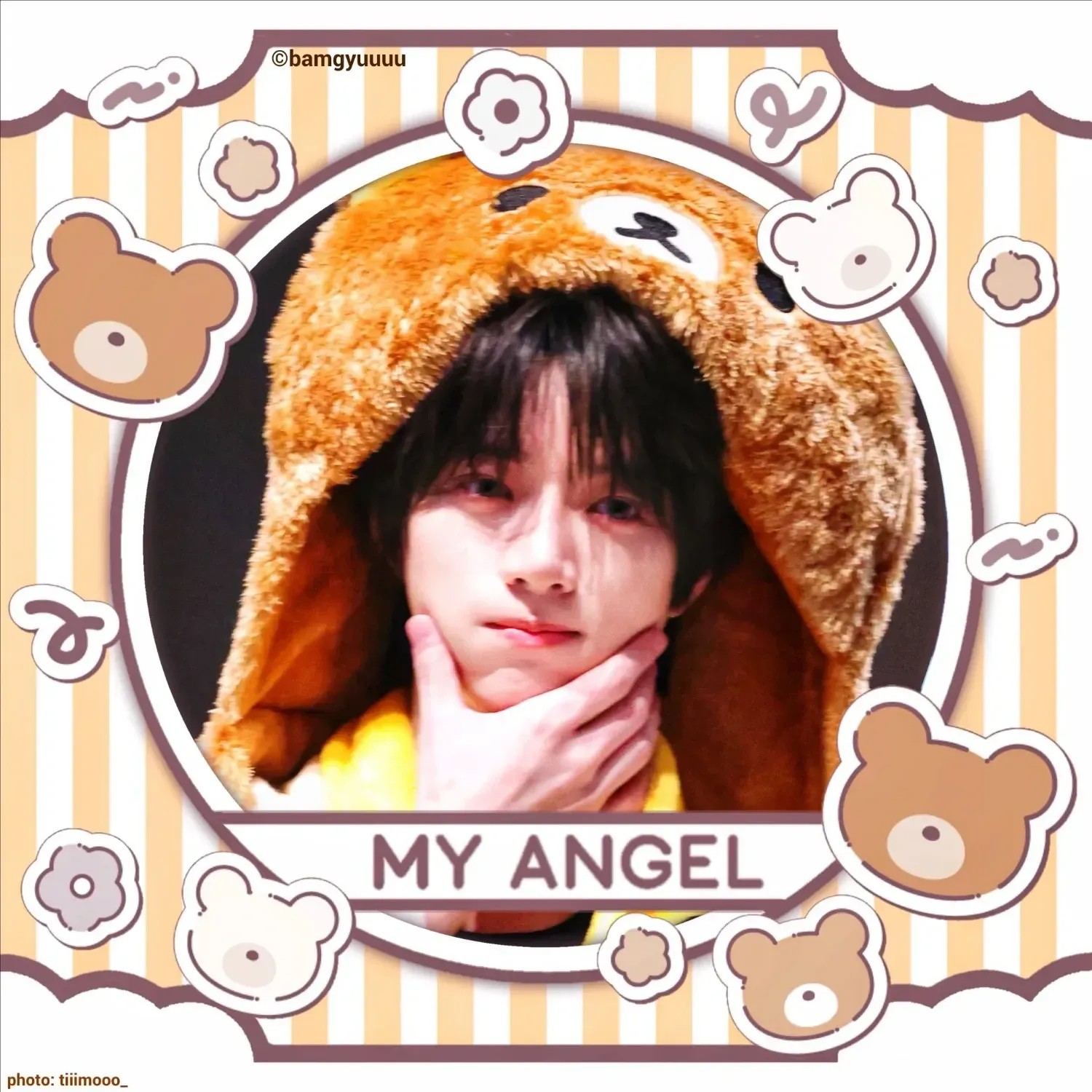 A moment captured by Beomgyu (TOMORROW X TOGETHER)'s fan