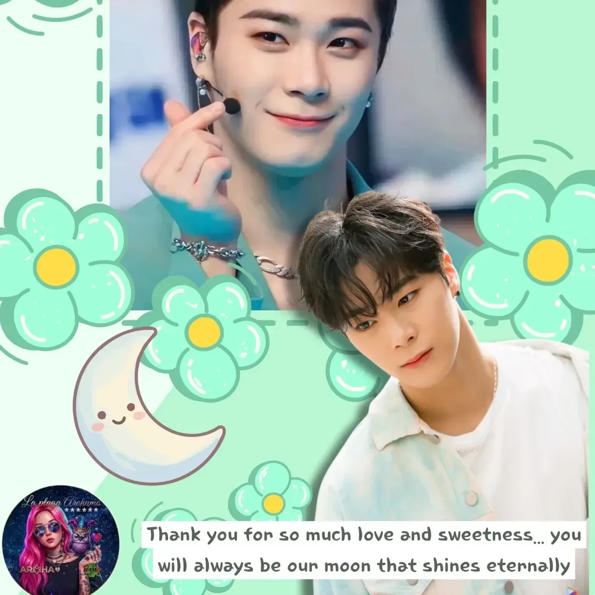 A moment captured by Moonbin (ASTRO)'s fan