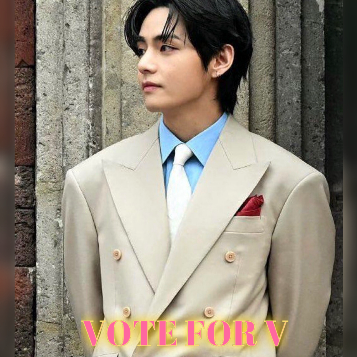 Recent activity shot of V (BTS)