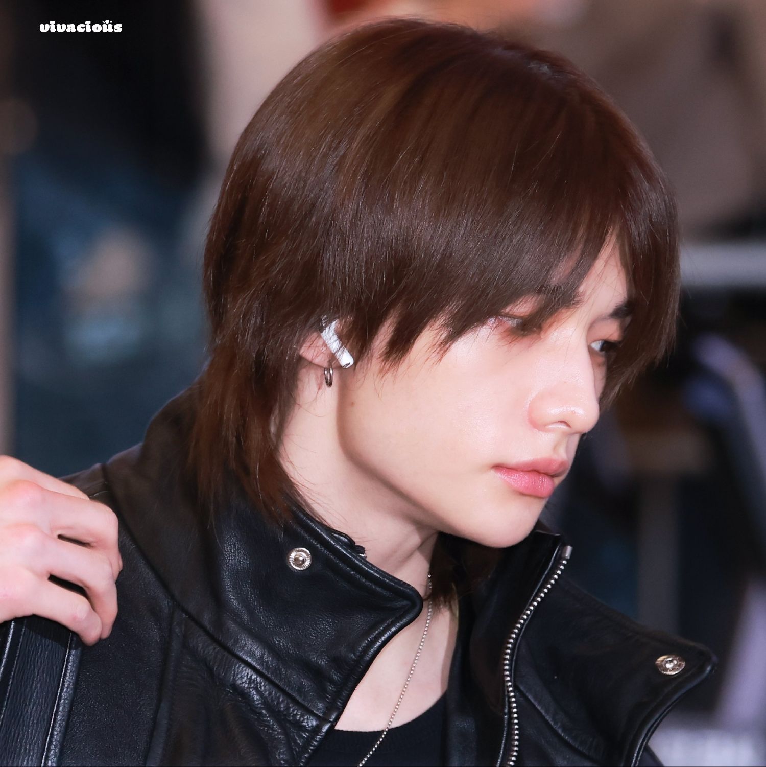 Recent activity shot of Hyunjin (Stray Kids)