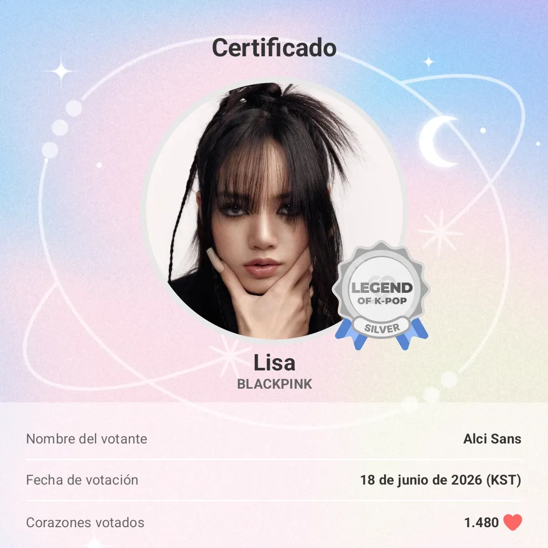 Latest photo of Lisa (BLACKPINK)