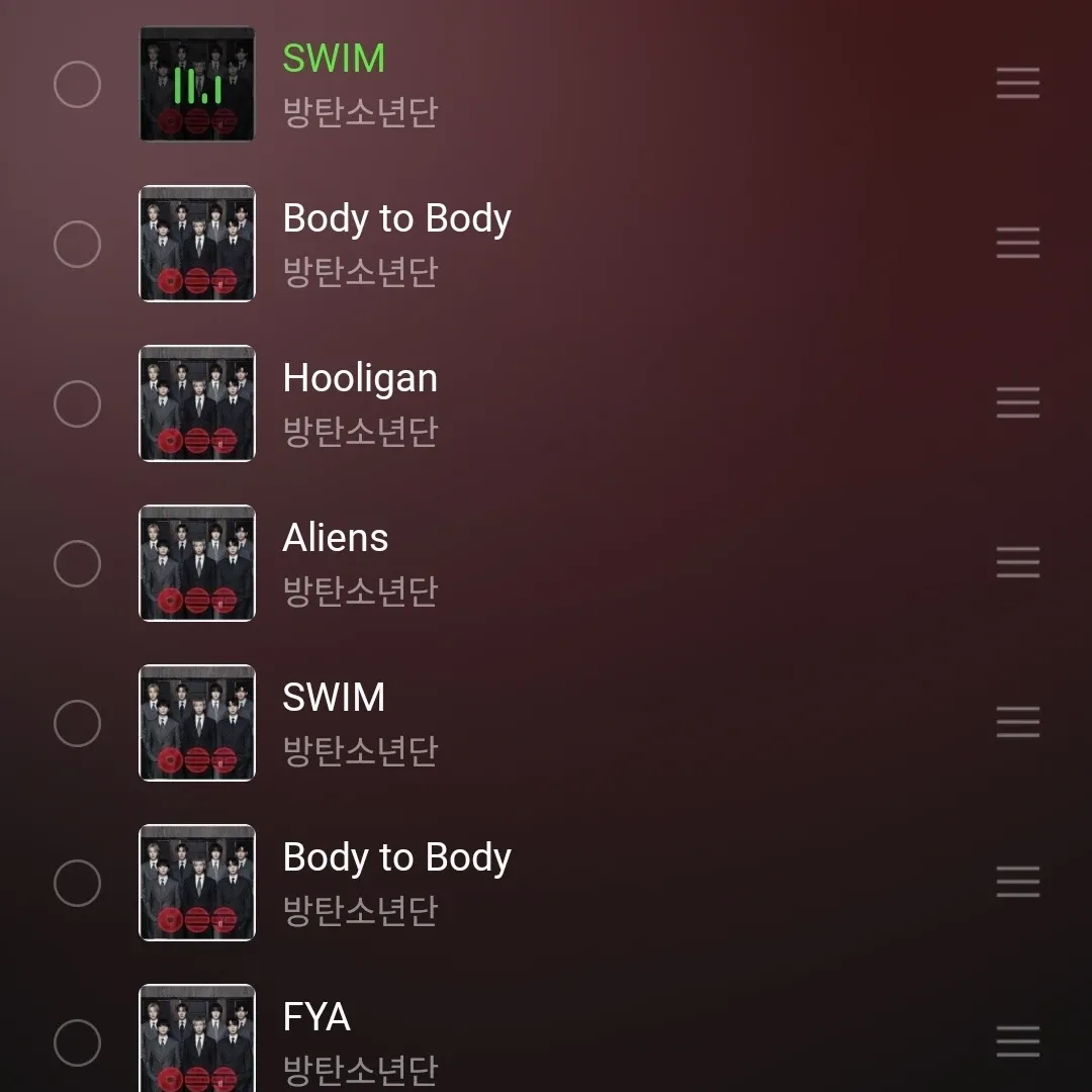 BTSの舞台裏ショット