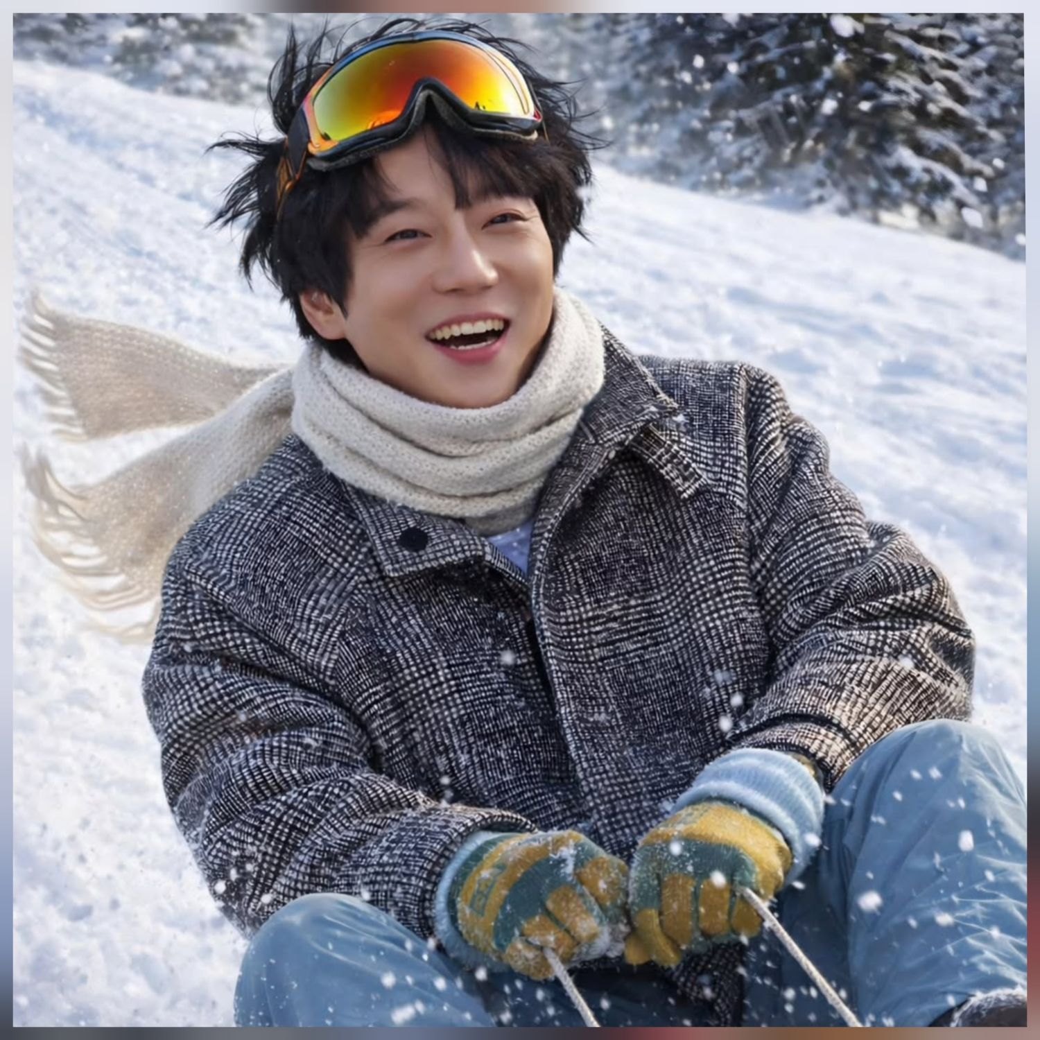 Recent activity shot of Hwang Chiyeol