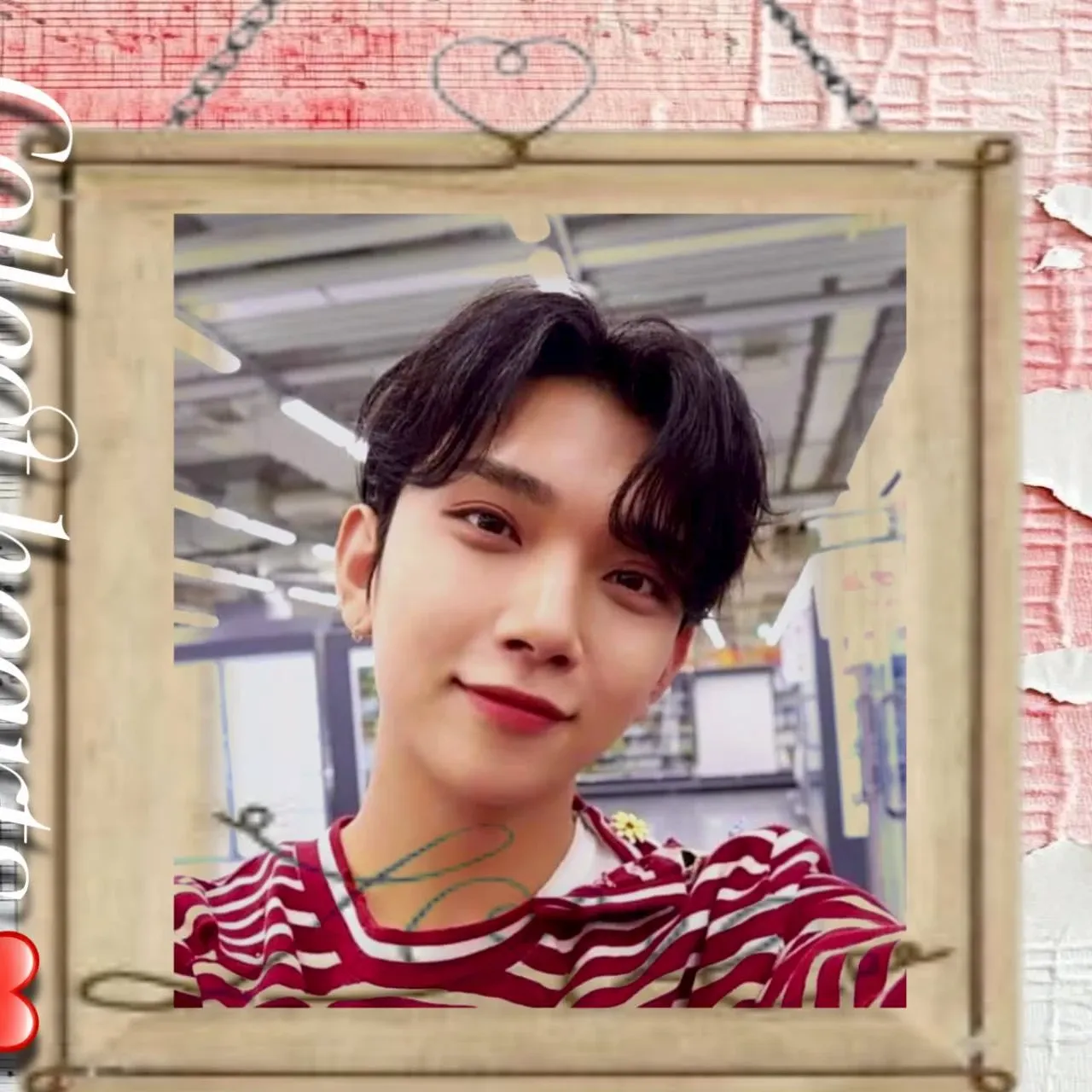 Recent activity shot of Joshua (SEVENTEEN)