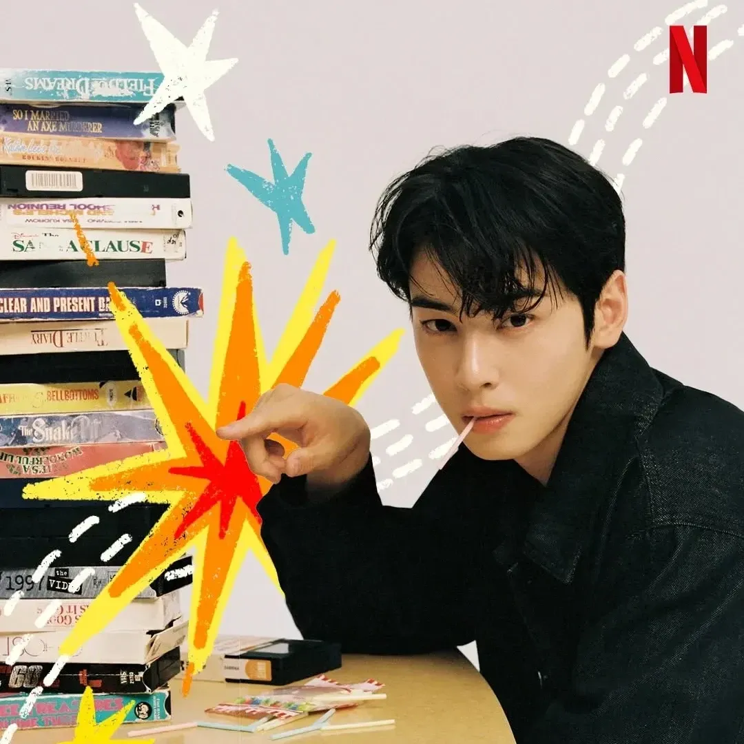 Recent activity shot of Eunwoo (ASTRO)