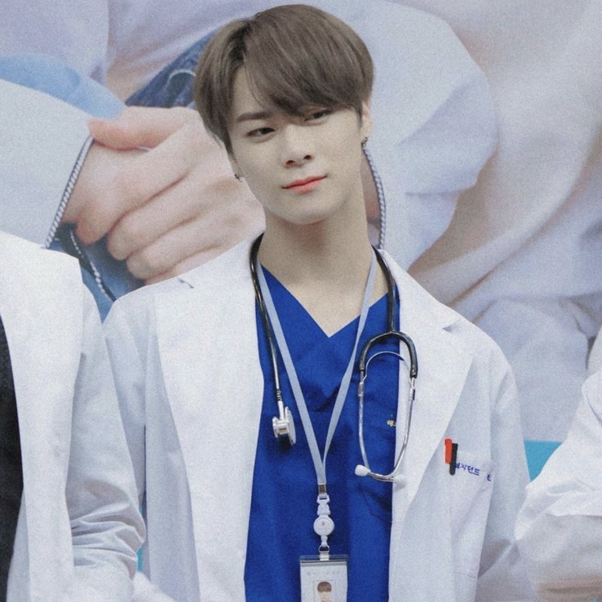 A moment captured by Moonbin (ASTRO)'s fan