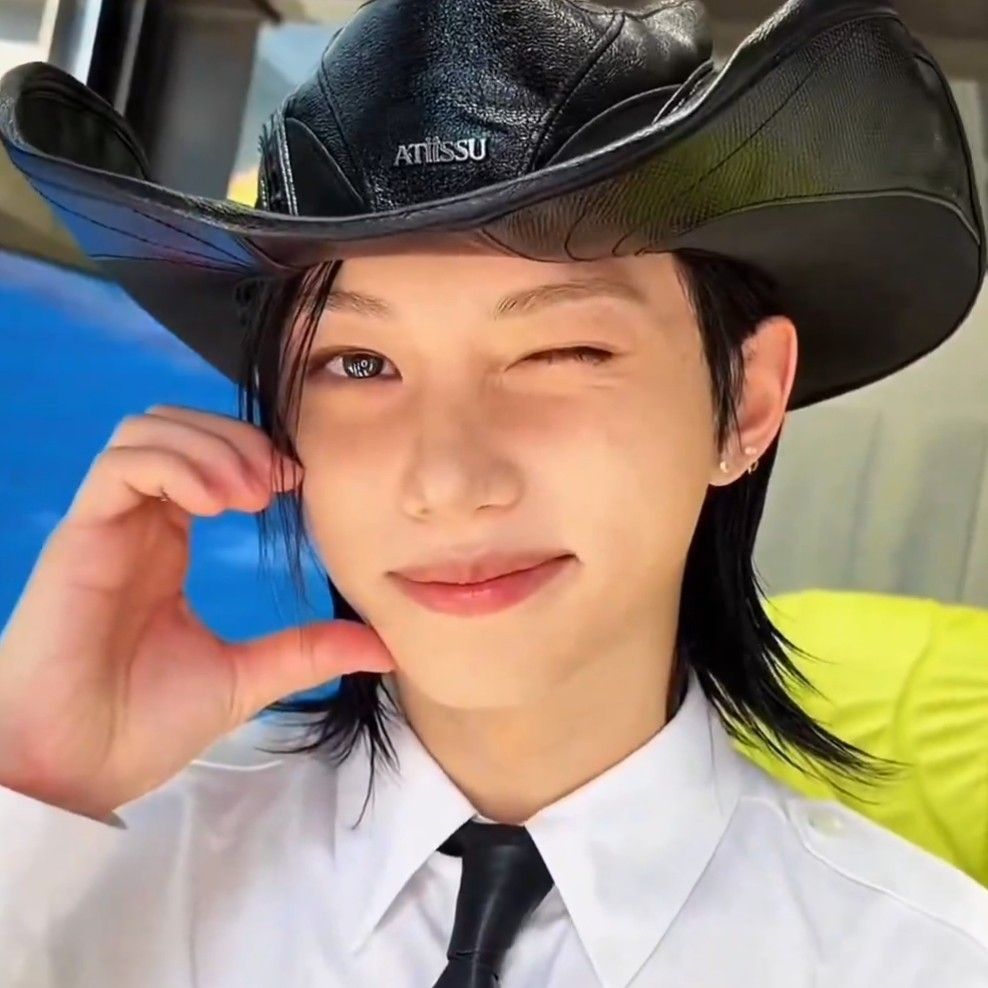 Recent activity shot of Felix (Stray Kids)