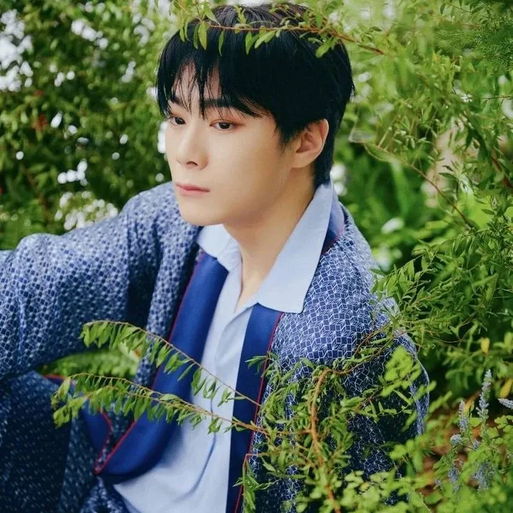 A moment captured by Moonbin (ASTRO)'s fan
