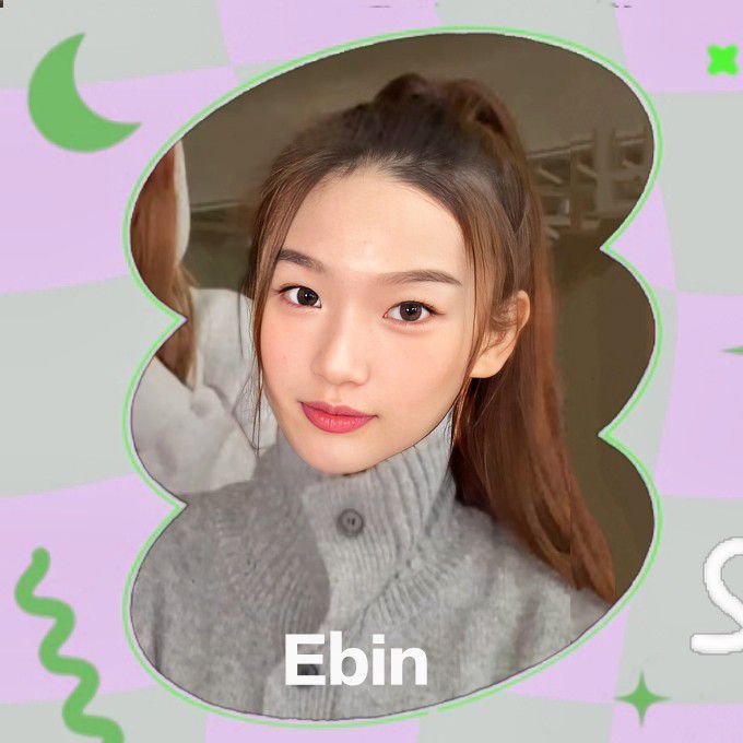 A moment captured by Ebin (SECRET NUMBER)'s fan