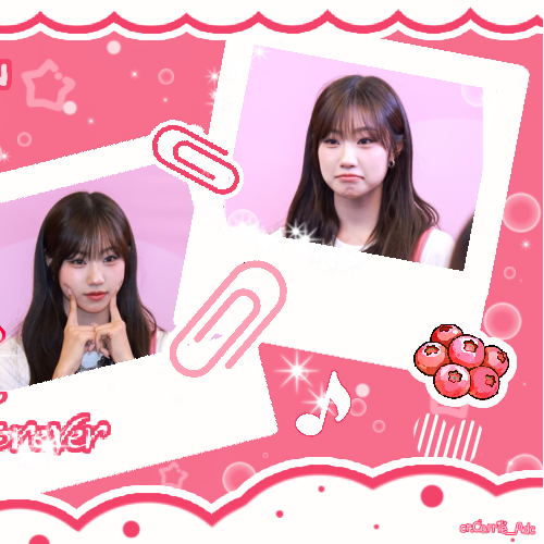 Behind-the-scenes cut of Choi Jungeun (izna)