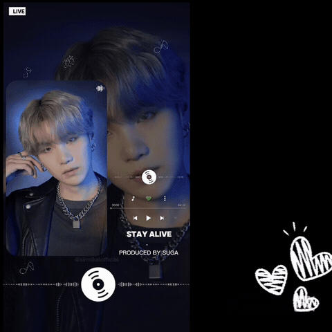 슈가 (방탄소년단)의 비하인드 컷