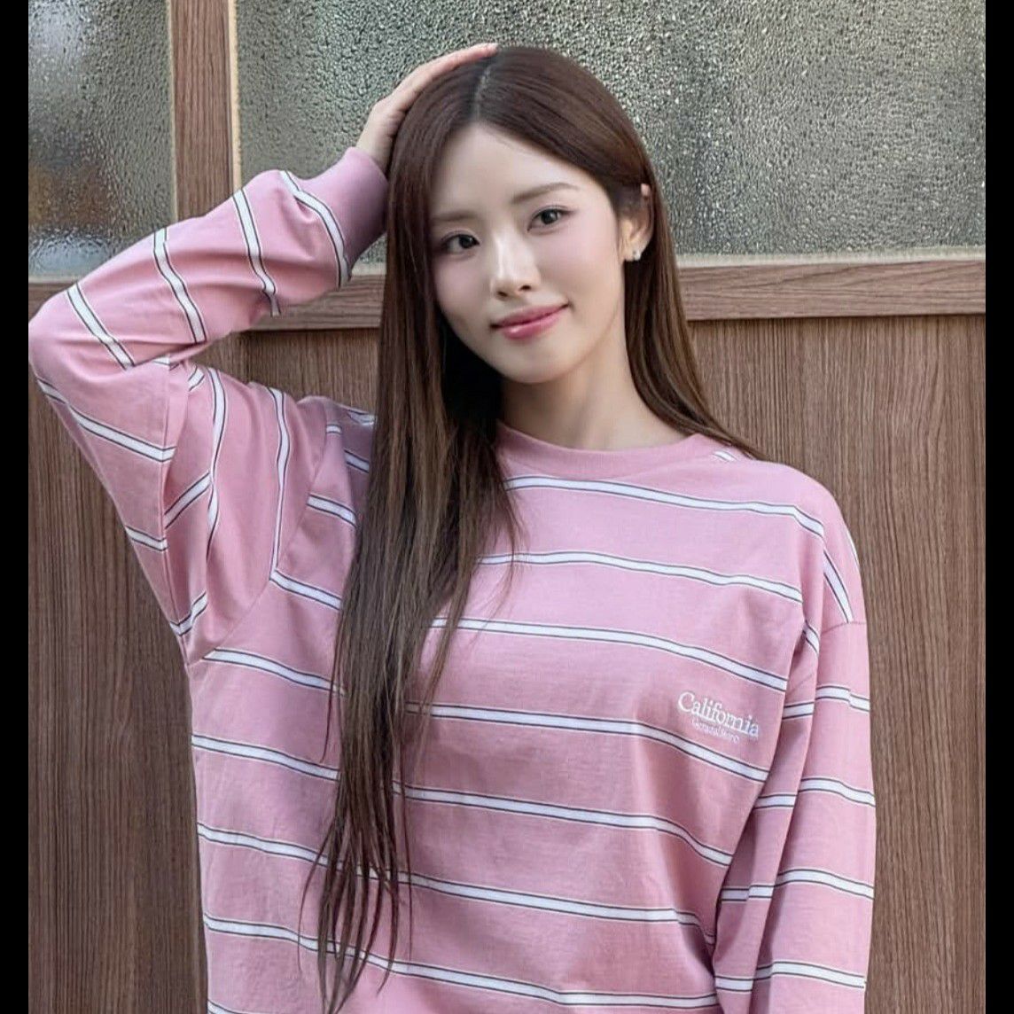 Recent activity shot of Park Jiwon (fromis_9)