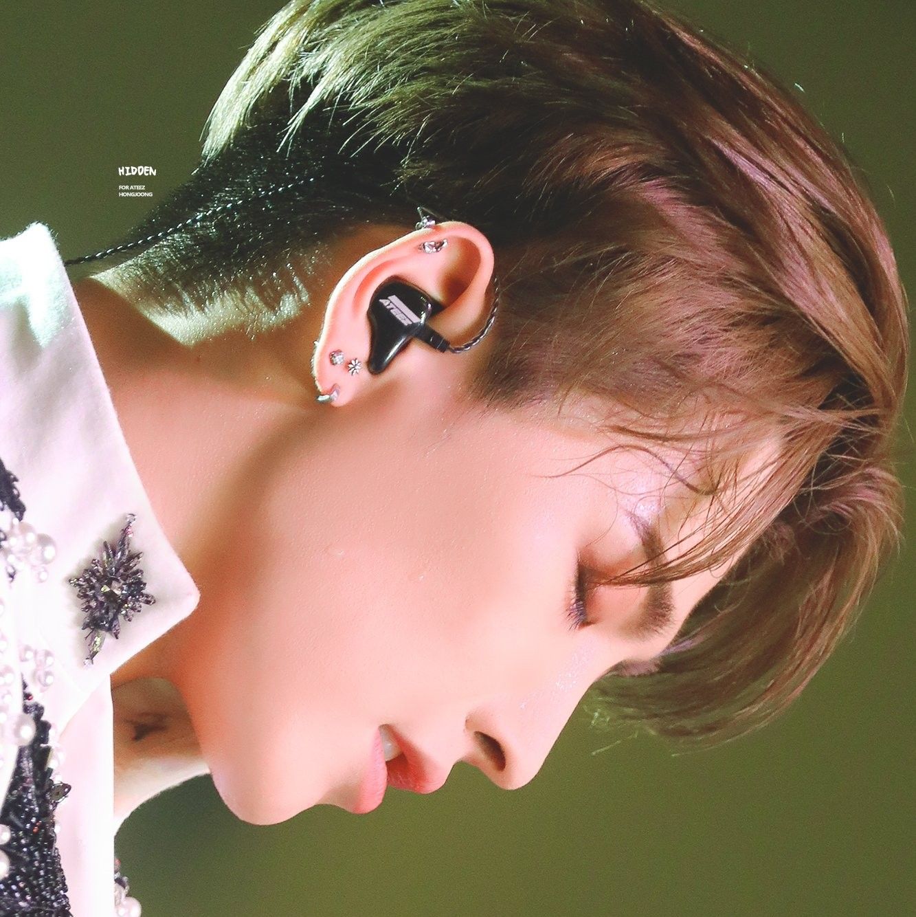 Behind-the-scenes cut of Hongjoong (ATEEZ)