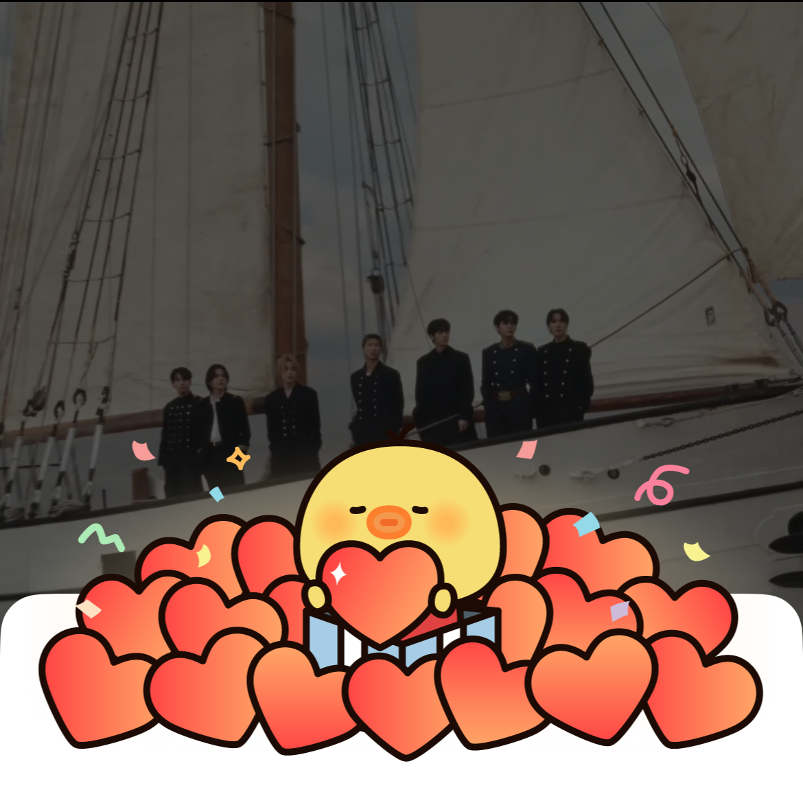 防彈少年團粉絲拍下的瞬間