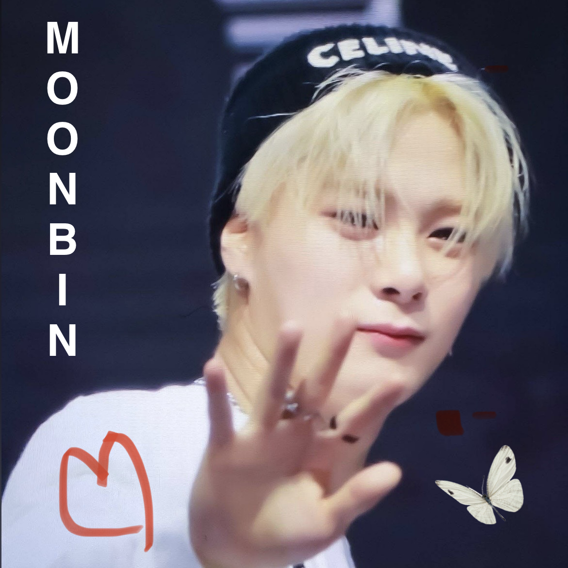 A moment captured by Moonbin (ASTRO)'s fan
