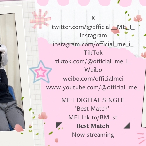 K-POP posts beloved by ME:I fans