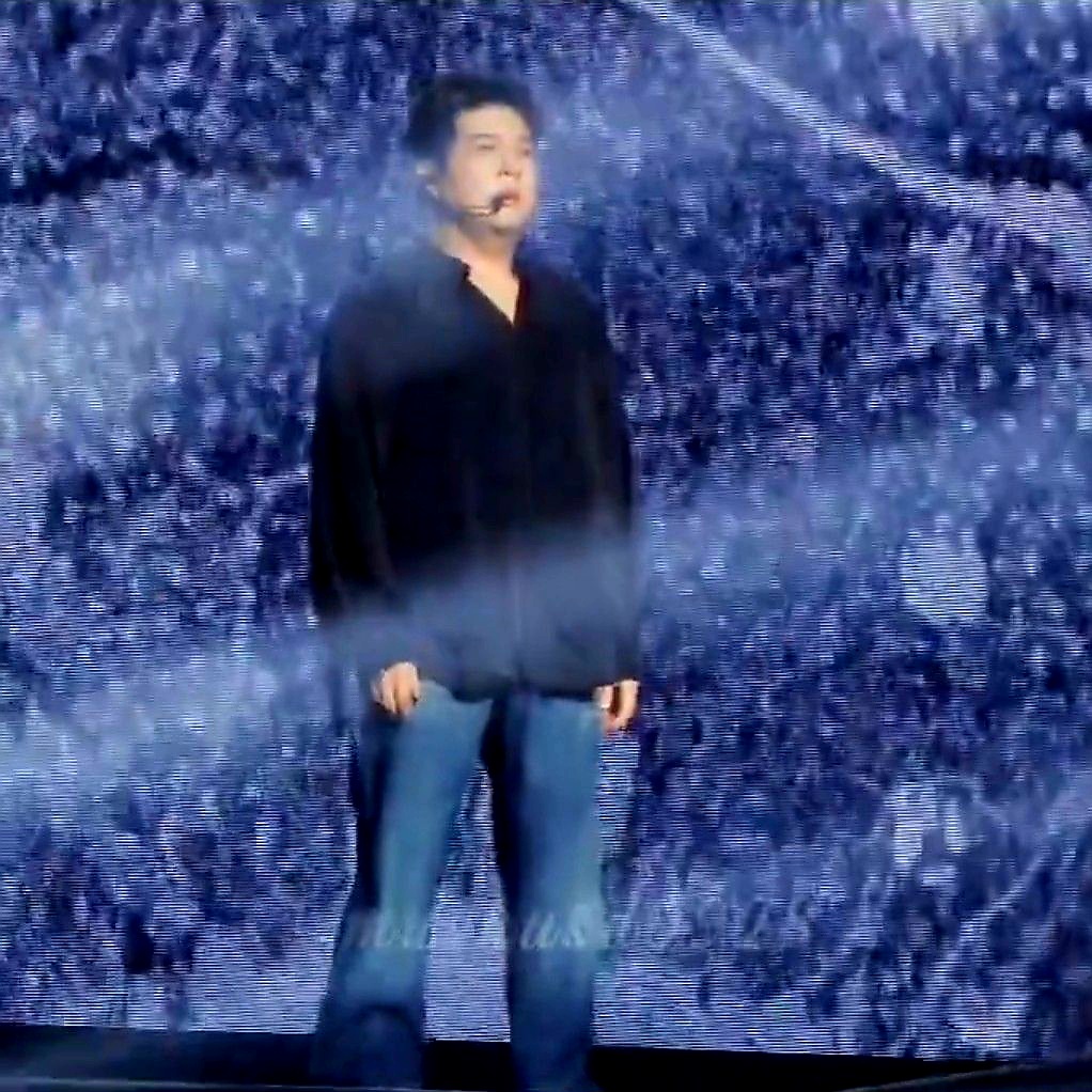 Behind-the-scenes cut of Shindong (Super Junior)