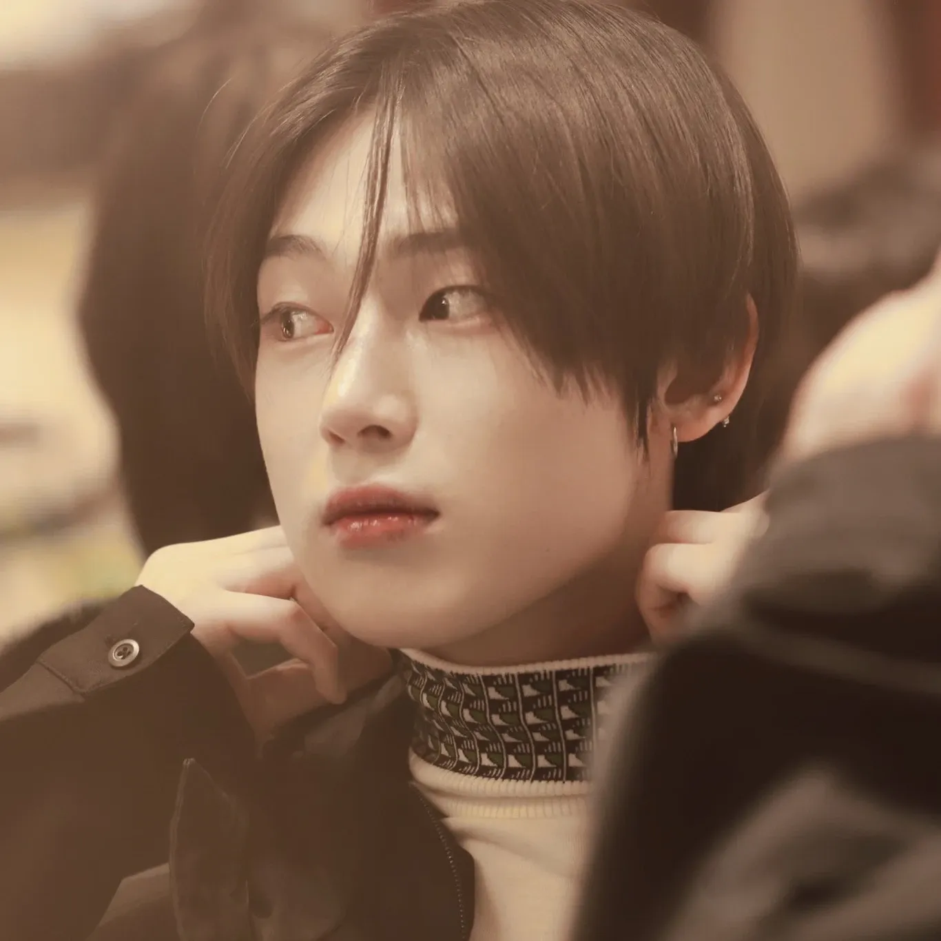 A moment captured by Sunoo (ENHYPEN)'s fan