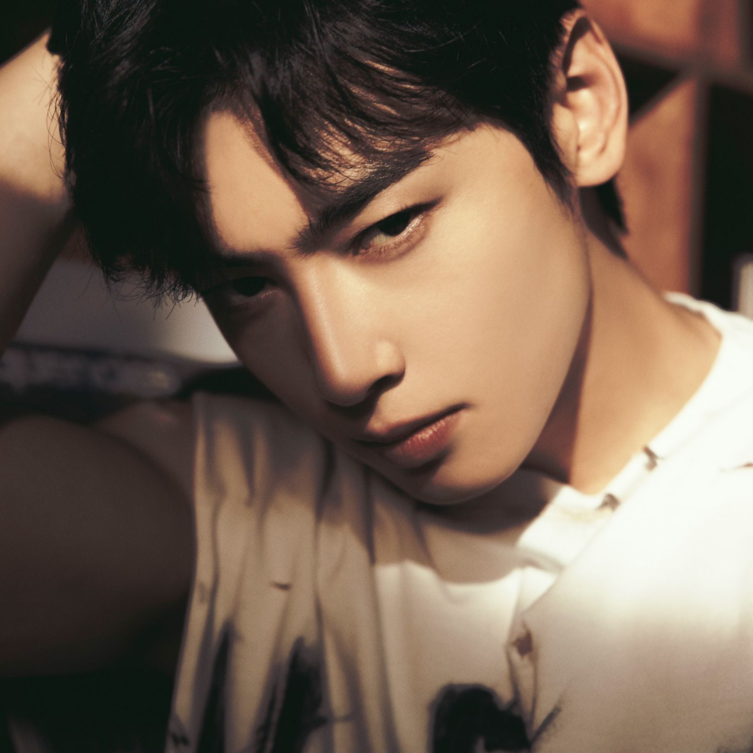 Recent activity shot of Eunwoo (ASTRO)