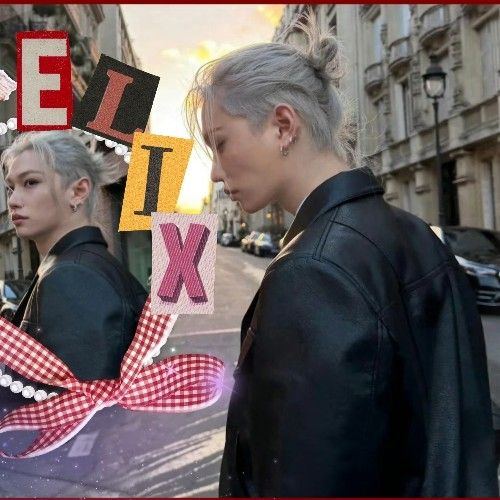 Recent activity shot of Felix (Stray Kids)