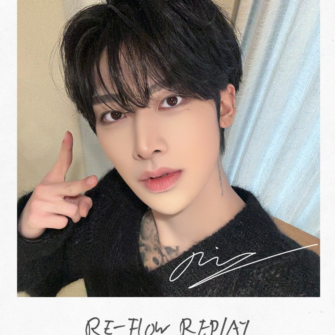 Recent activity shot of Ricky (ZEROBASEONE)