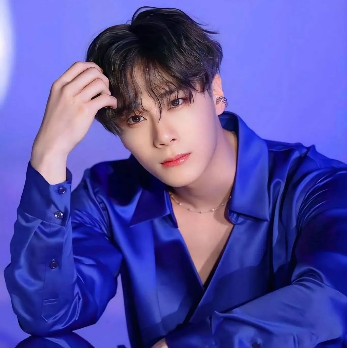 Recent activity shot of Moonbin (ASTRO)