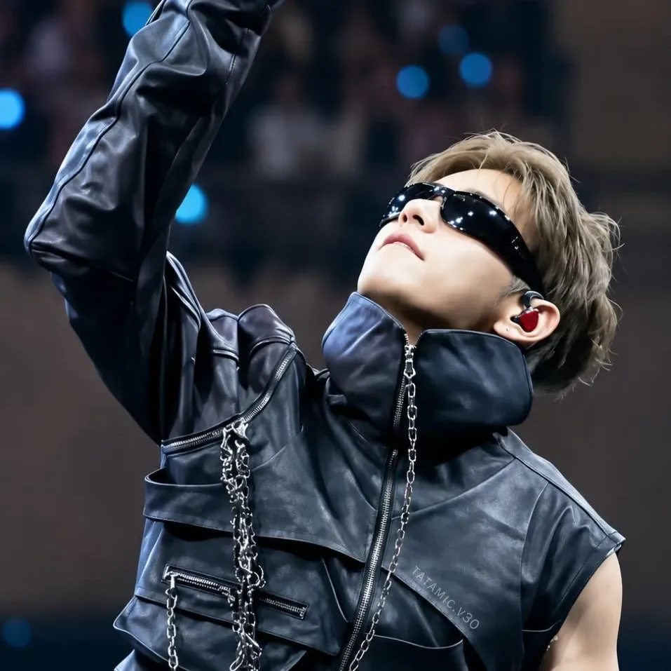 Recent activity shot of V (BTS)