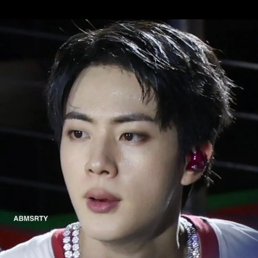 Momen yang diabadikan oleh penggemar Jin (BTS)