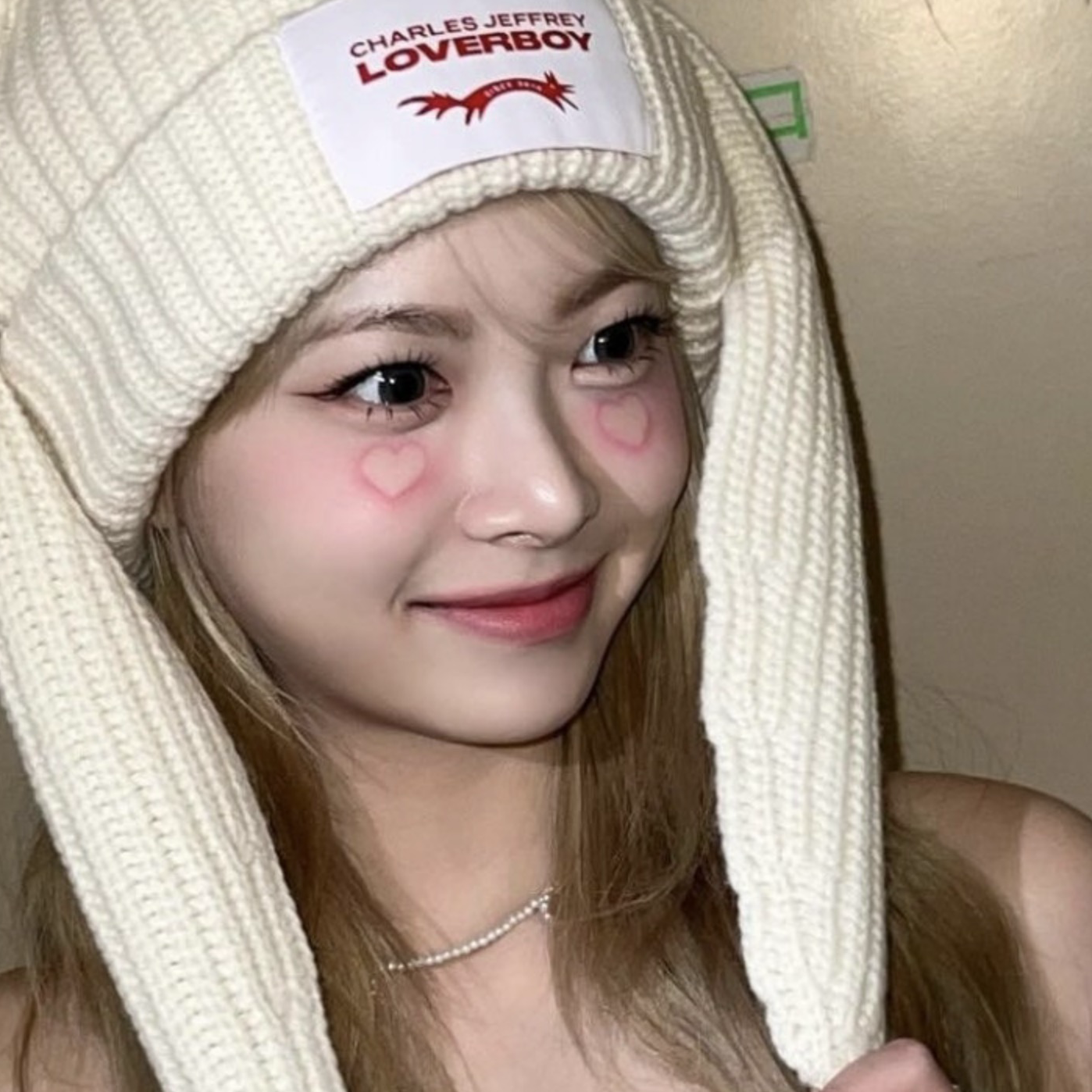 A moment captured by Hong Eunchae (LE SSERAFIM)'s fan