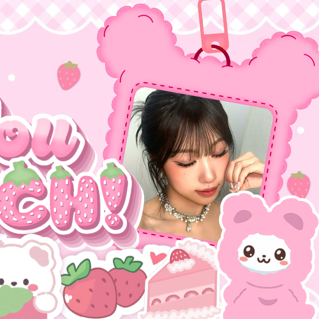 Behind-the-scenes cut of Choi Jungeun (izna)