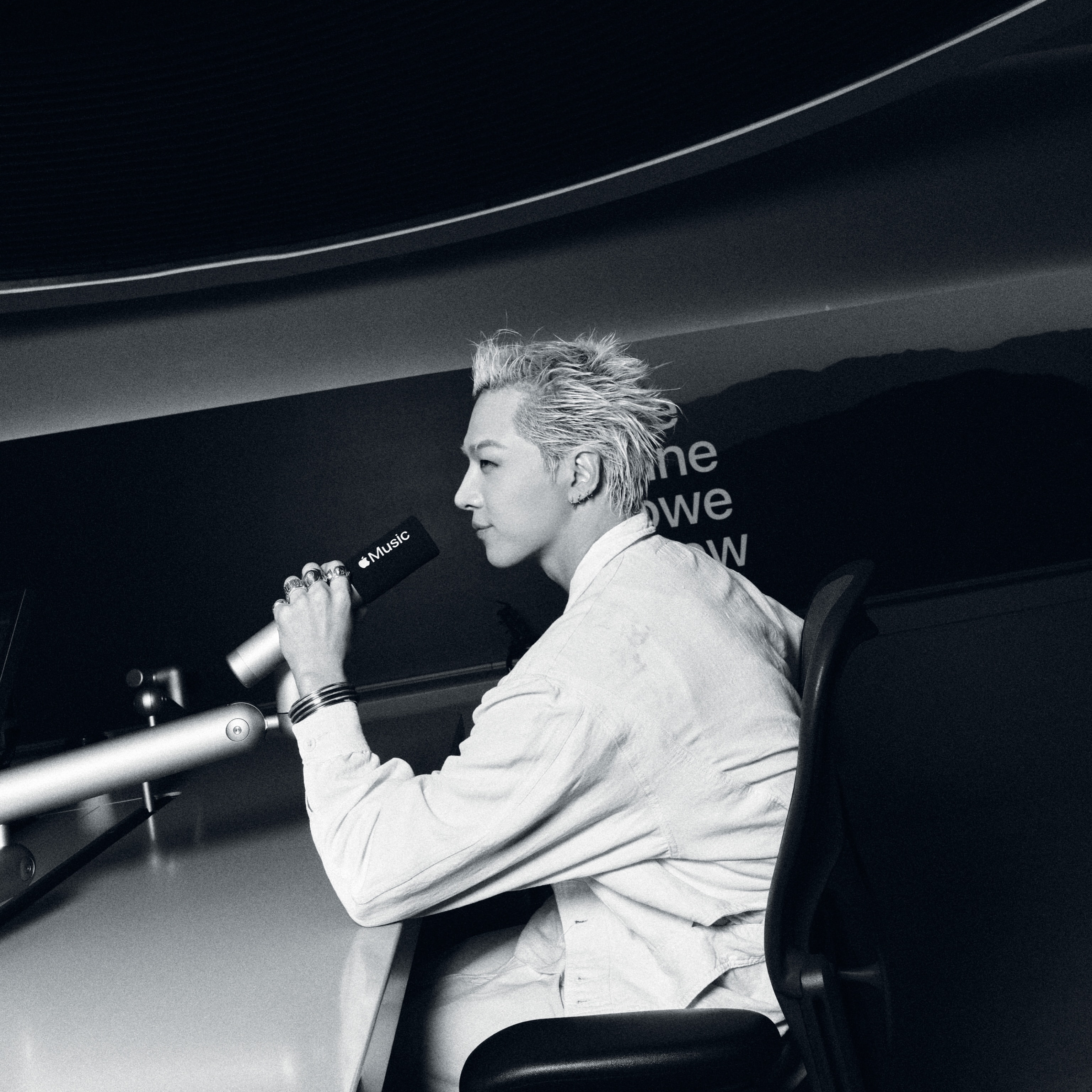 A moment captured by Taeyang (BIGBANG)'s fan