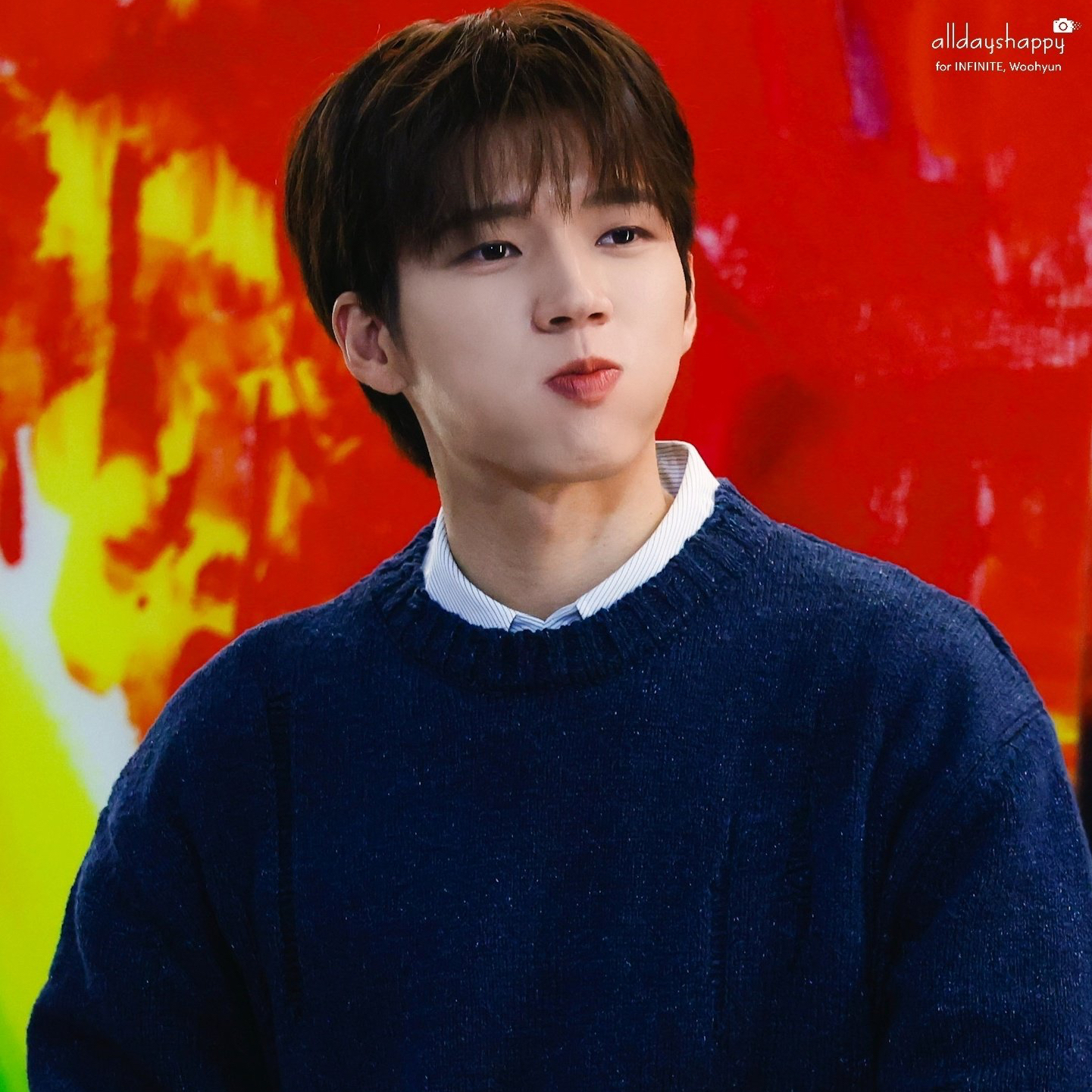 Behind-the-scenes cut of Woohyun (INFINITE)