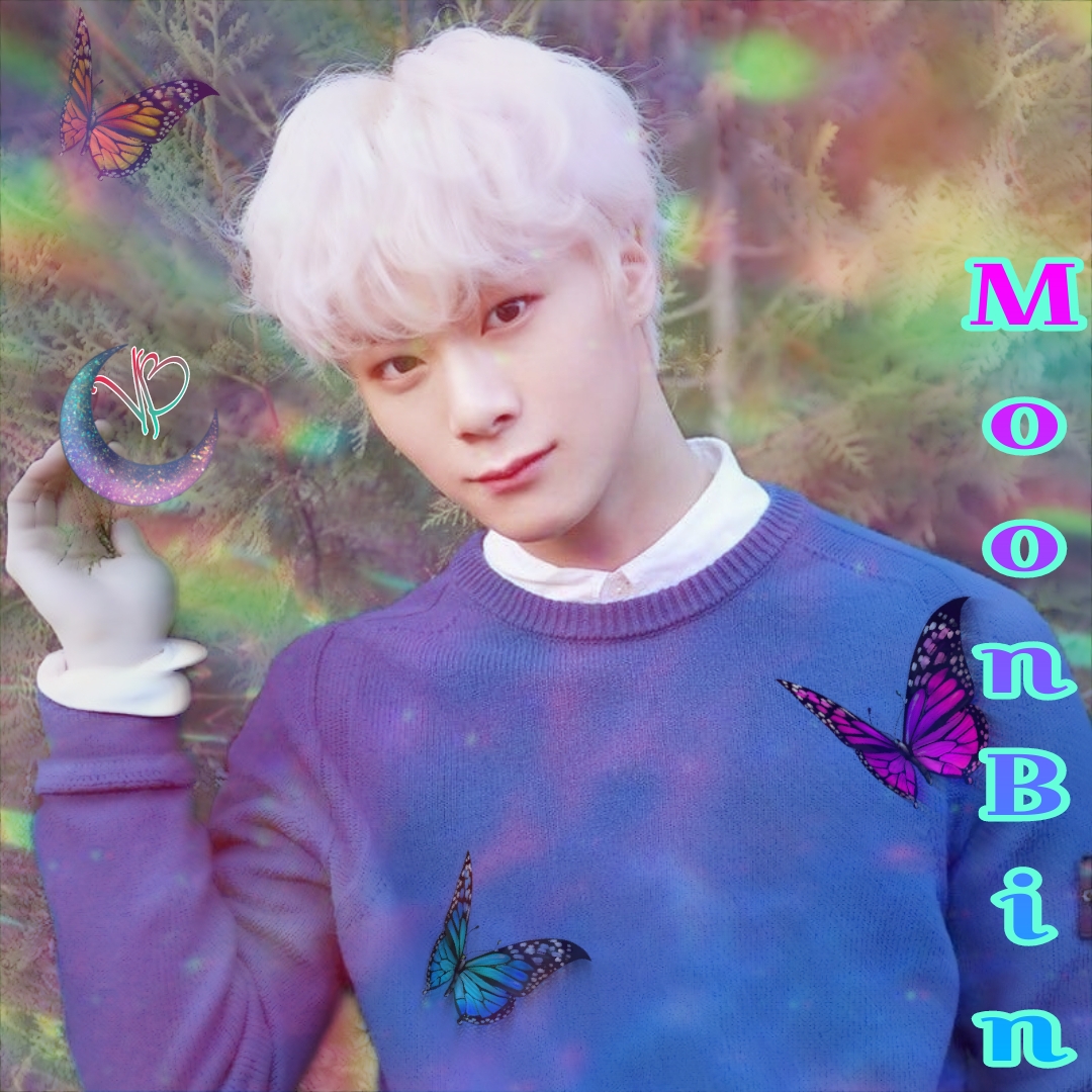 Recent activity shot of Moonbin (ASTRO)